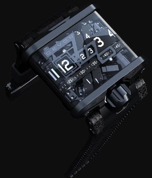 Devon Tread 1 DVNWRKS1BLCK Replica Watch